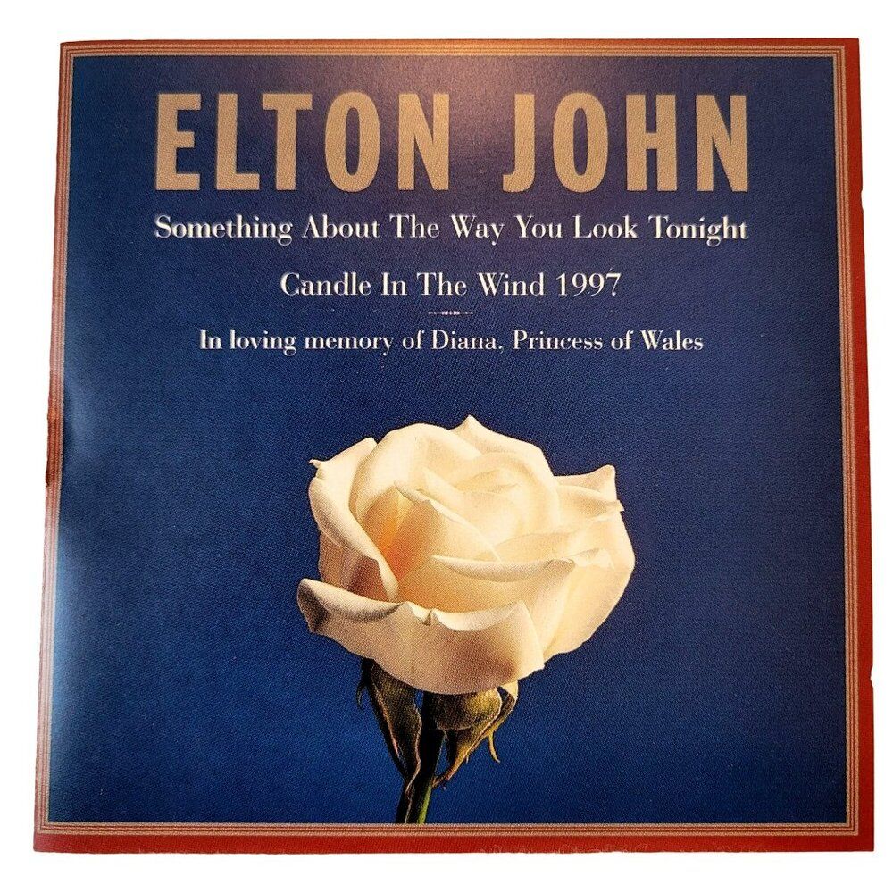 Elton John Something About The Way You Look Tonight Candle In The Wind 37255cd